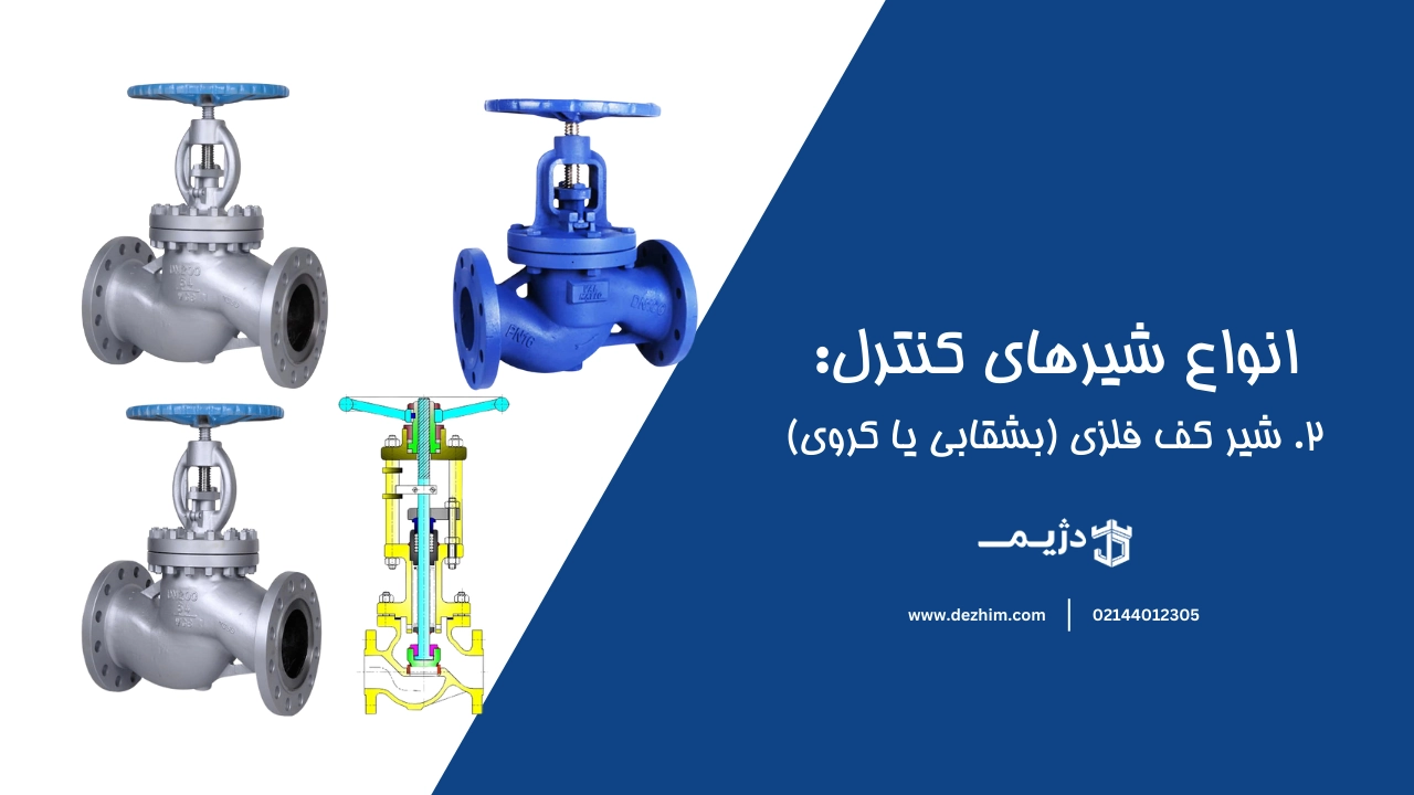 شیر کف فلزی (بشقابی یا کروی)